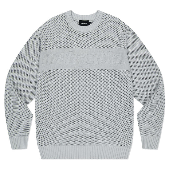 Mahagrid Basic Logo Mesh Knit