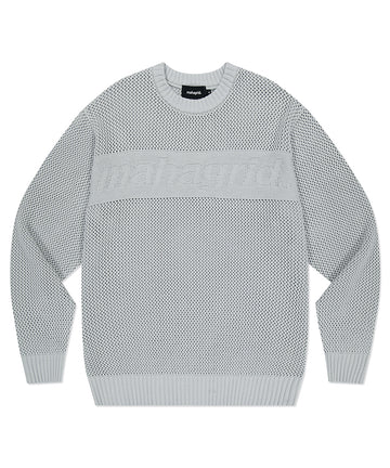 Mahagrid Basic Logo Mesh Knit
