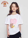 ADLV Kids Heart Line Friends Short Sleeve T-Shirt