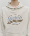 Marithé François Girbaud Vintage Stamp Graphic Hoodie (Brushed) Oatmeal