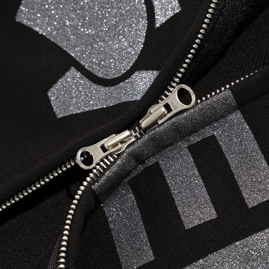 Nice Ghost Club Heaven Hoodie Zip Up [Black]