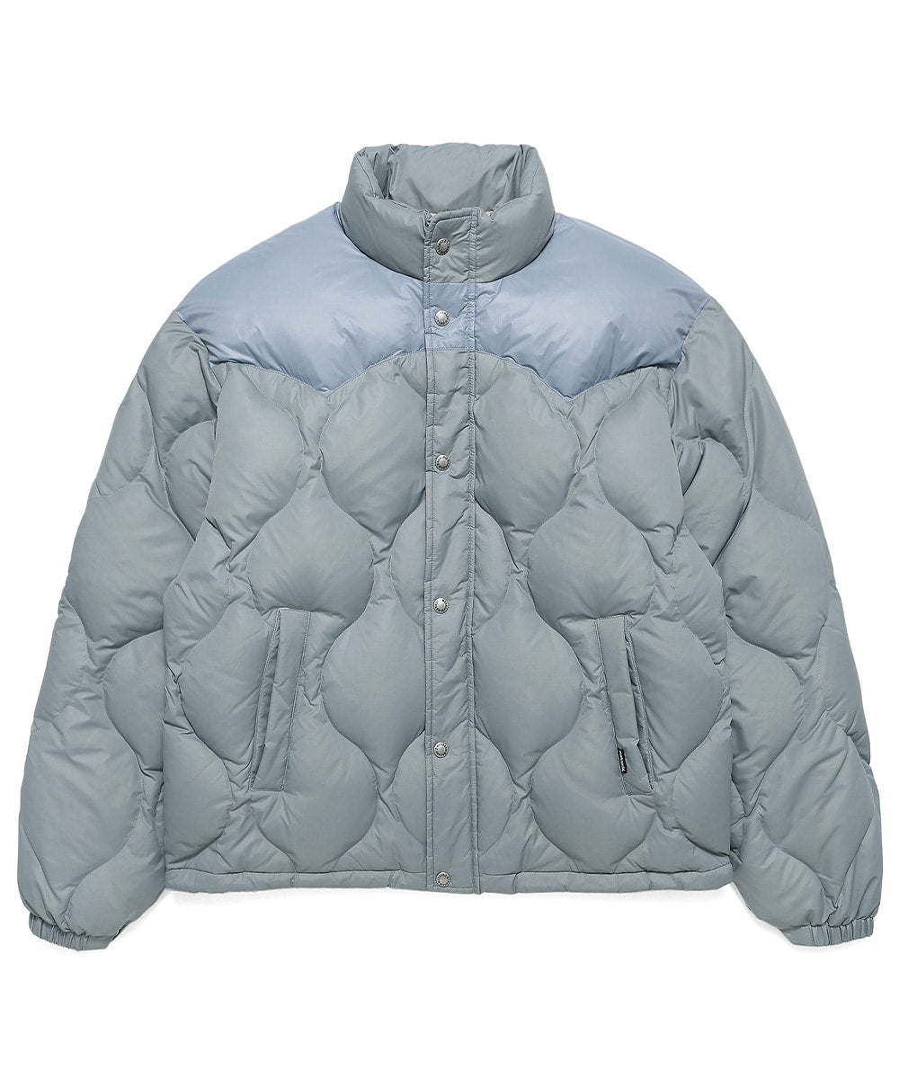 Mahagrid Western Duckdown Parka Blue