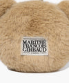Marithé François Girbaud Kids Bear Pouch Keyring Beige