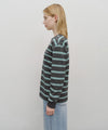 Marithé François Girbaud Multi Color Stripe Long Sleeve