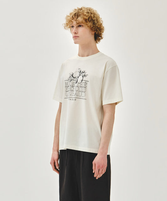 Marithé François Girbaud AEROCOOL LEMON CLASSIC LOGO TEE