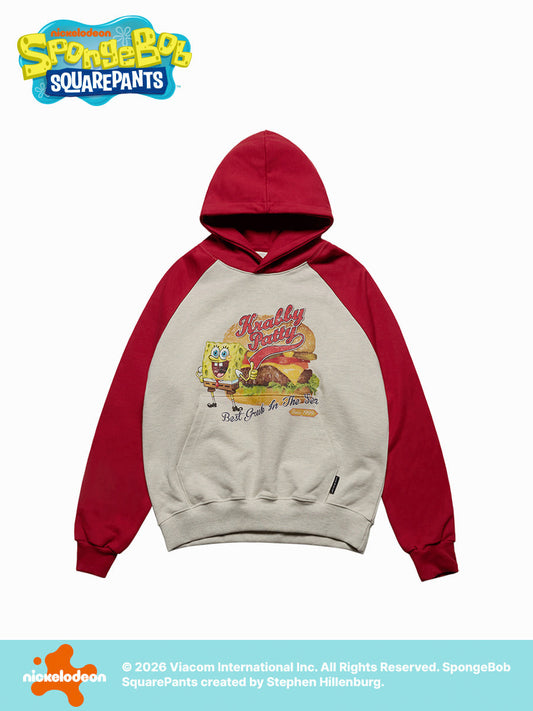 ADLV Krabby Patties SpongeBob Hoodie