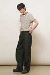 General Idea MAN Strap Layered Cargo Pants [BLACK]