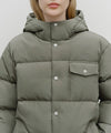 Marithé François Girbaud Hooded Chest Pocket Down Jacket