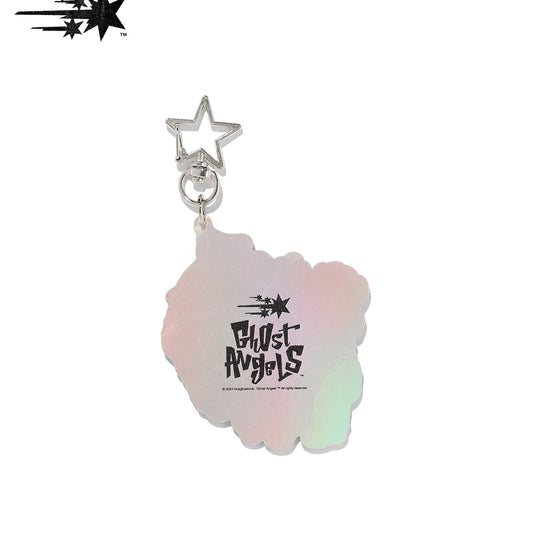 Nice Ghost Club Ghost Angels Photo Acrylic Key Chain [Mix]