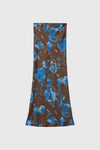 General Idea WOMAN Printed Bias Long Skirt