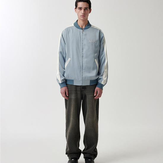 Mahagrid Rope Logo Satin Jacket