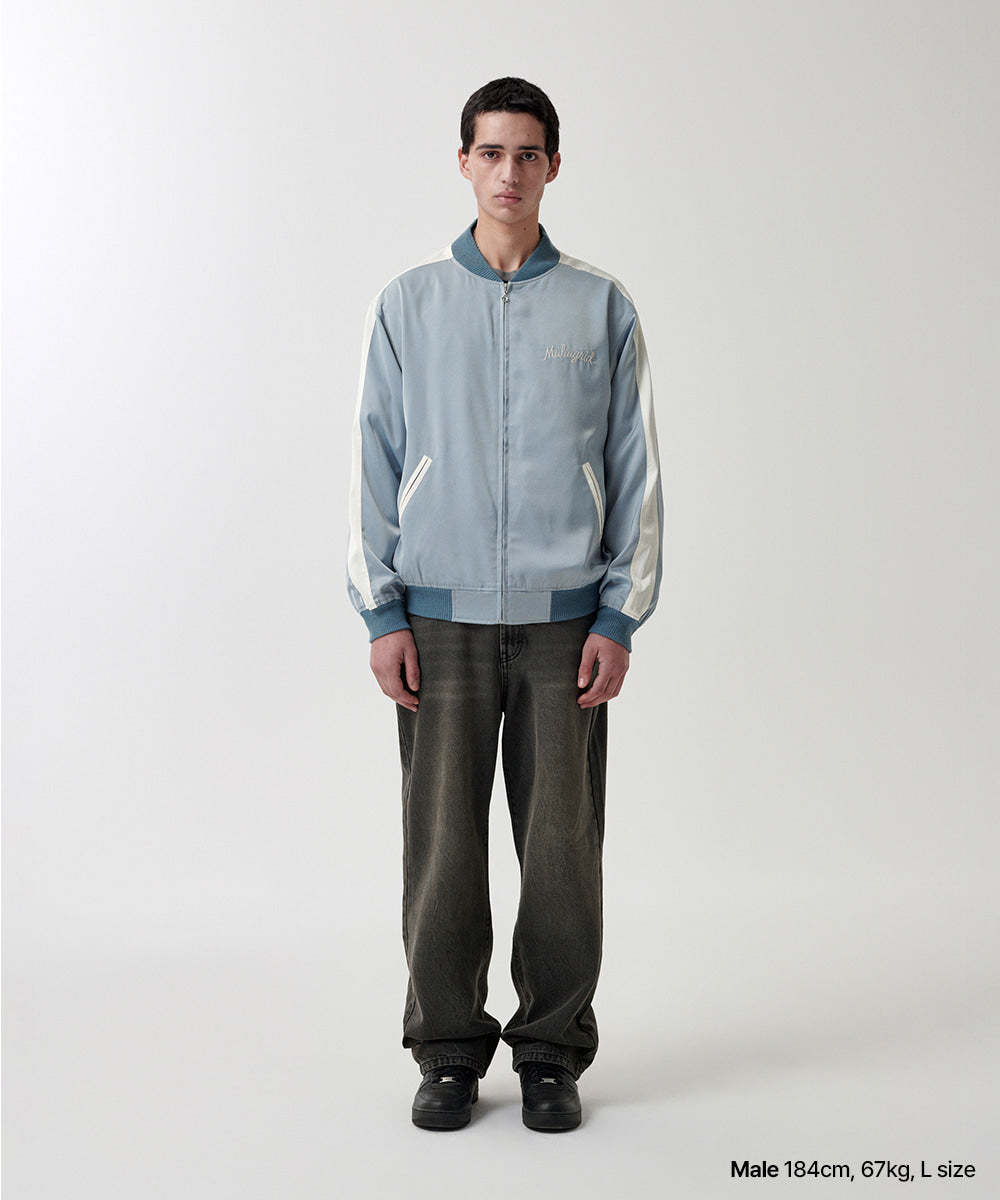 Mahagrid Rope Logo Satin Jacket
