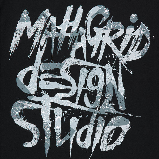 Mahagrid Paisley Slash Logo Tee