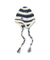 Cavish Striped Ear Flap Beanie