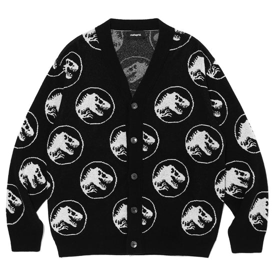 Mahagrid JURASSIC LOGO INTARSIA CARDIGAN