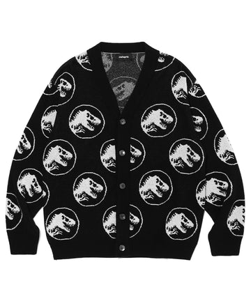 Mahagrid JURASSIC LOGO INTARSIA CARDIGAN