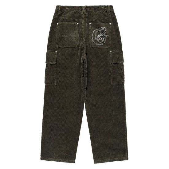 Cavish Corduroy Washed Cargo Pants