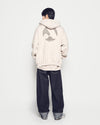ADLV A Symbol Circle Napping Hoodie Zip Up