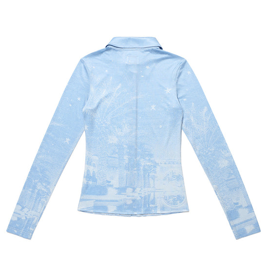 Cavish W Khalifa Printed Shirt