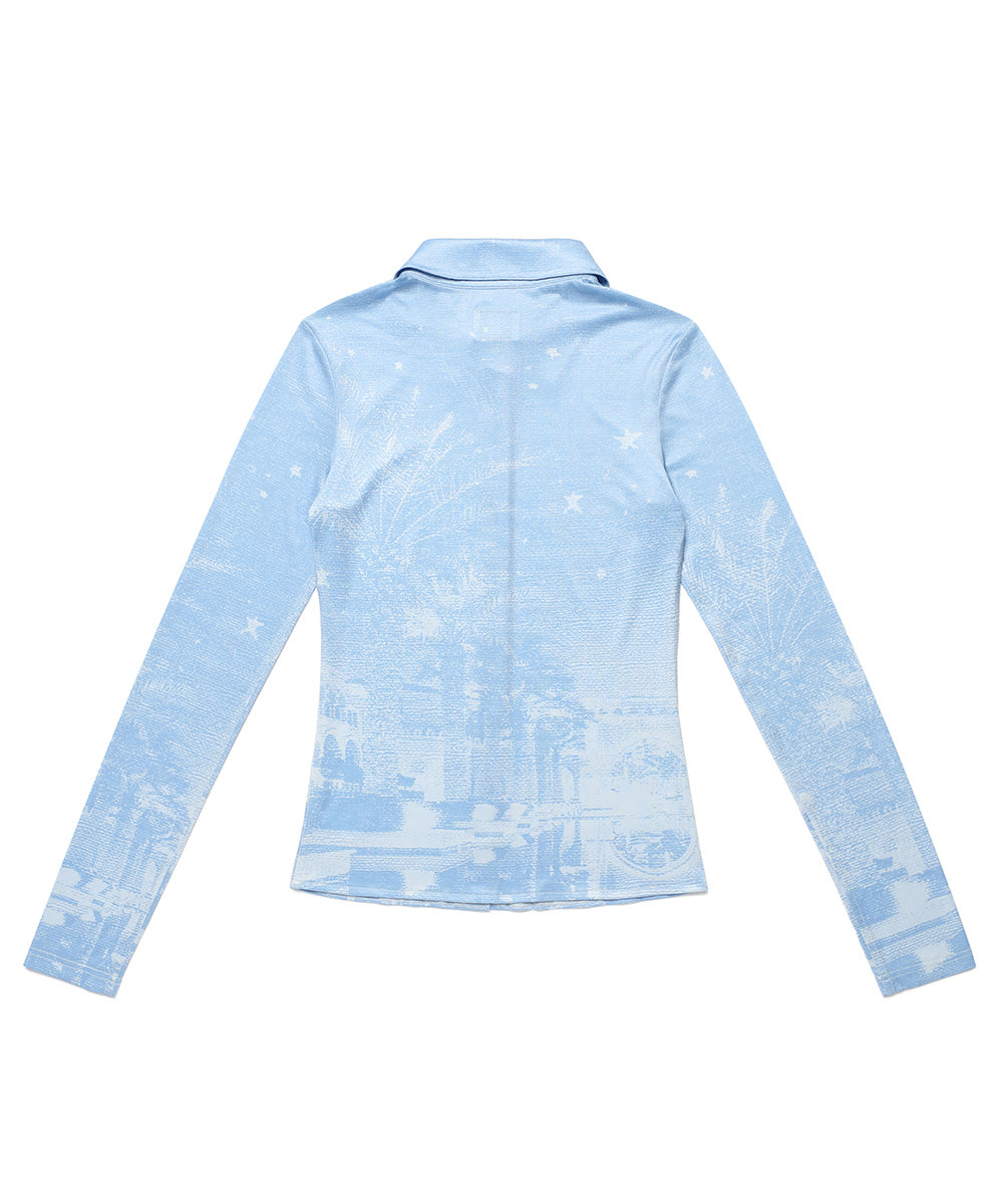 Cavish W Khalifa Printed Shirt