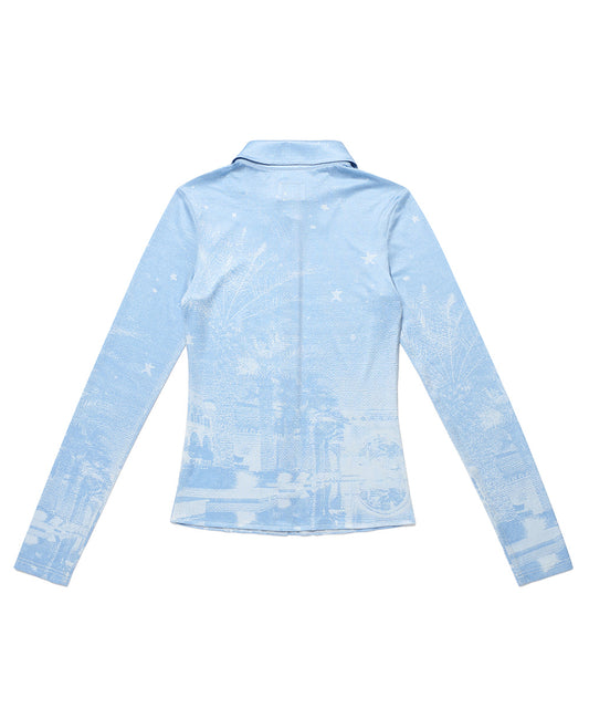 Cavish W Khalifa Printed Shirt