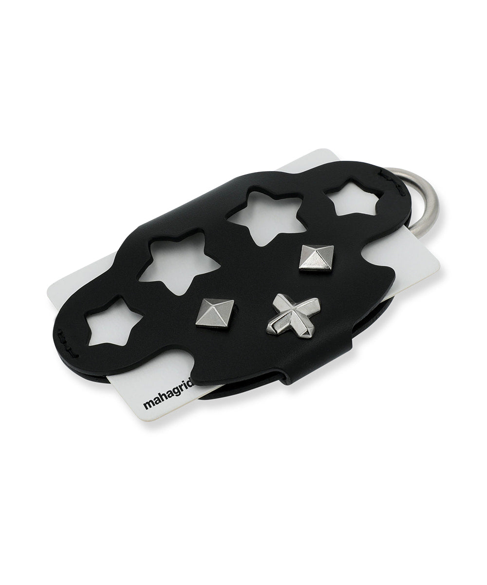 Mahagrid Knuckles Card Case Black
