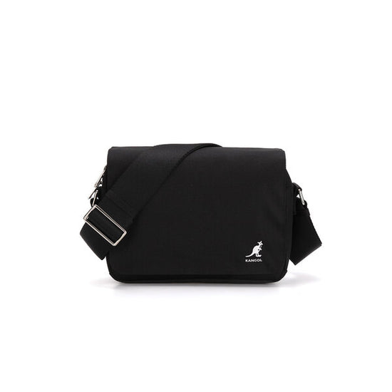 Kangol Icon Flap Crossbody Bag 3378 Black