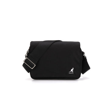 Kangol Icon Flap Crossbody Bag 3378 Black
