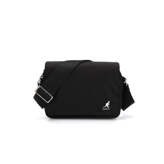 Kangol Icon Flap Crossbody Bag 3378 Black