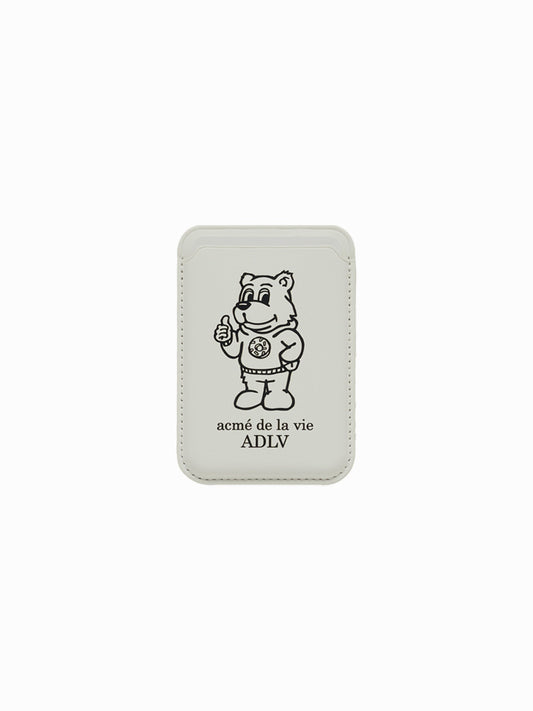 ADLV AC Bear Magnetic Card Wallet Case