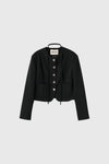 General Idea WOMAN Strap Collarless Jacket