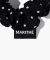 Marithé François Girbaud Regular Logo Pattern Scrunchie 3-Pack Mix