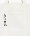 Marithé François Girbaud REGULAR LOGO BIG COTTON BAG
