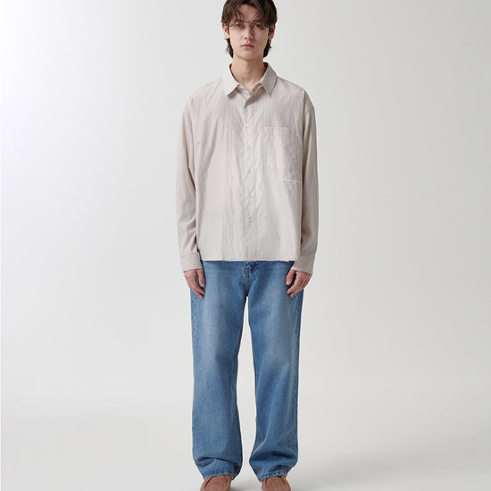 Mahagrid Comfort Stripe Shirt