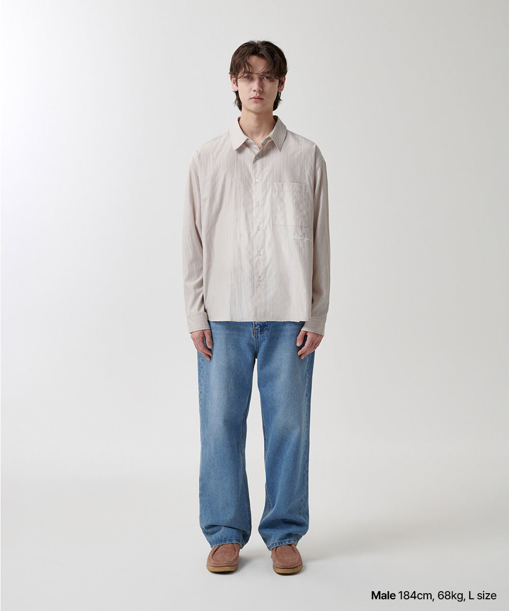 Mahagrid Comfort Stripe Shirt