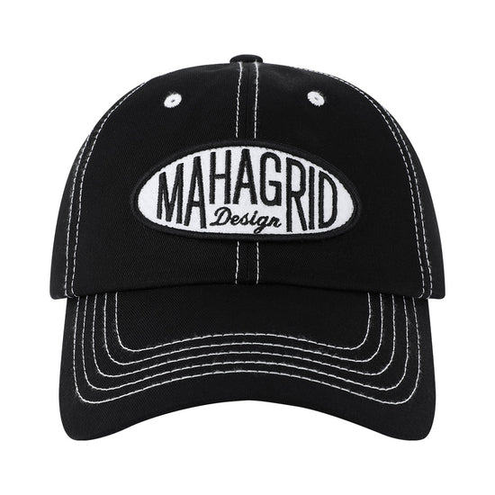 Mahagrid Oval Logo Cap [Black]