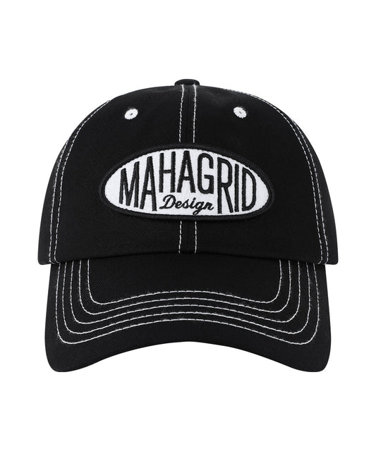 Mahagrid Oval Logo Cap [Black]