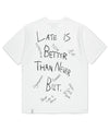 Mahagrid Grunge Doodle Tee White