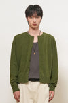 General Idea MAN Stitch Crew Neck Knit Cardigan