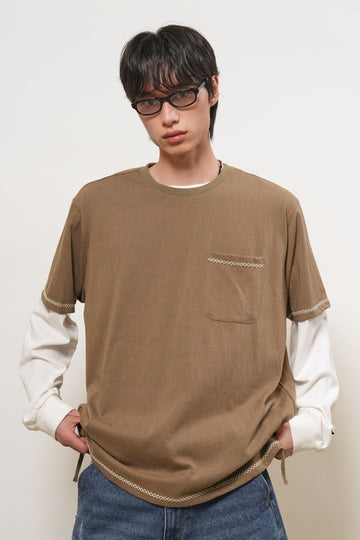 General Idea UNISEX Stitch Point Pocket T-Shirt