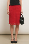 General Idea WOMAN Dot Sheer Midi Skirt