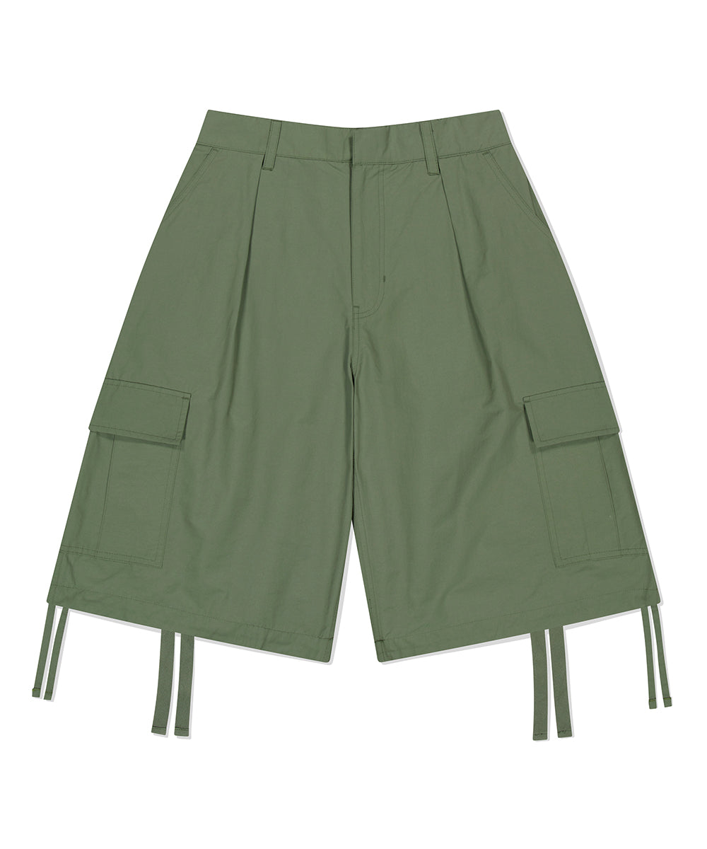 Mahagrid Bermuda Cargo Short [Khaki]