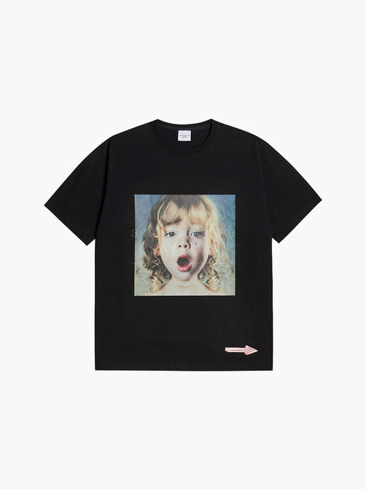ADLV ADLV Baby Face Short Sleeve T-Shirt Jewelry