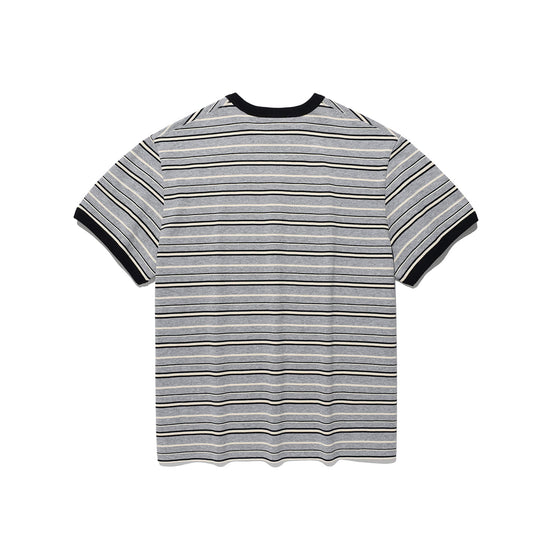 Nice Ghost Club Stripe 3 Star Basic Ringer Tee