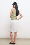 General Idea RUPITA PICK WOMAN Temperature Cut U-Neck Knit Sleeveless [SAGE MINT]