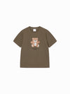 ADLV Woman Cubic Bear Short Sleeve T-Shirt
