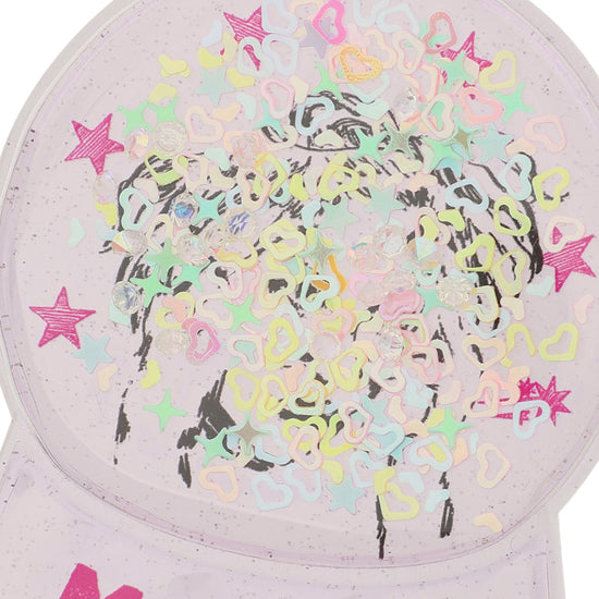 Nice Ghost Club Maniac Girl Snowball Key Chain [Pink]