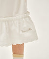 Marithé François Girbaud Kids W Frill Midi Skirt White
