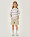 Marithé François Girbaud Kids Multi Stripe Collar Tee