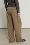 General Idea WOMAN Double Pleat Semi-Wide Slacks